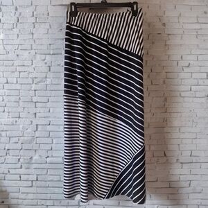 Kim Rogers striped skirt